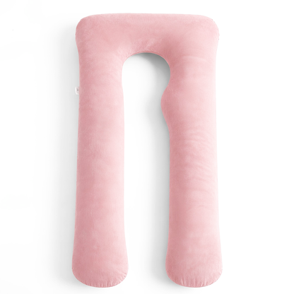 Pregnancy Pillow with Storage Bag - Pink