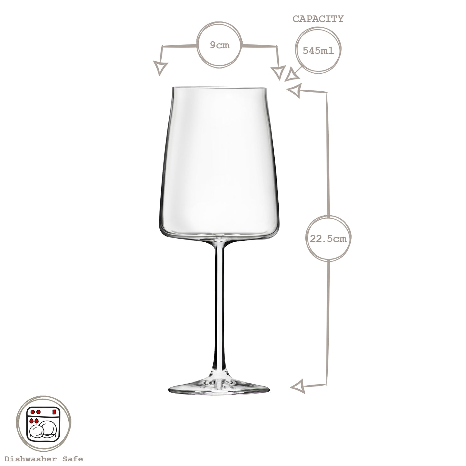 545ml Essential Crystal Rosé Wine Glass