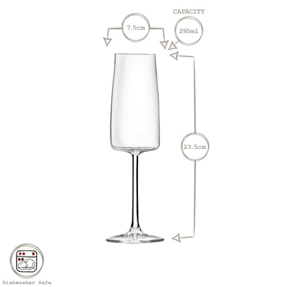 295ml Essential Crystal Champagne Flute