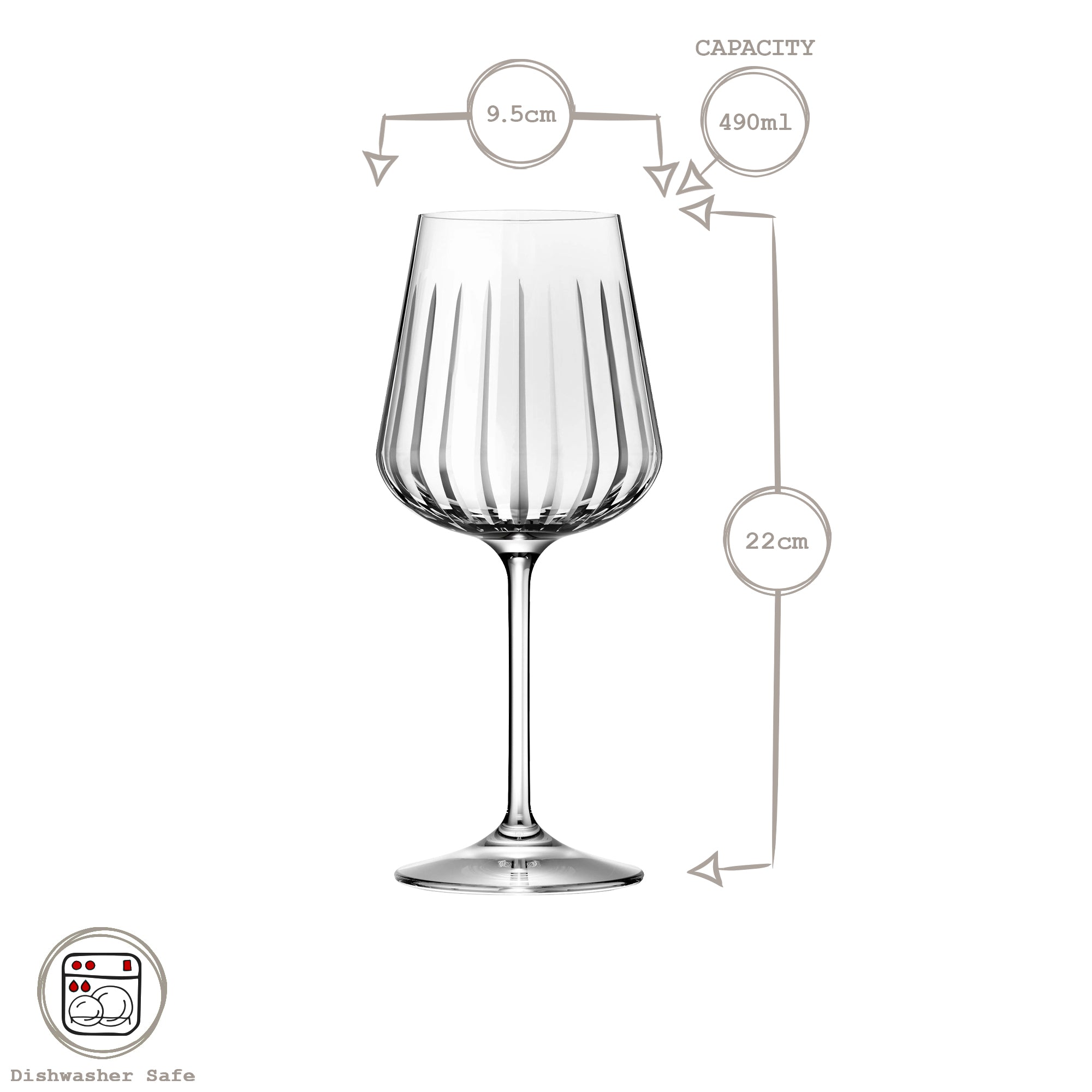 490ml Timeless Cocktail Glass