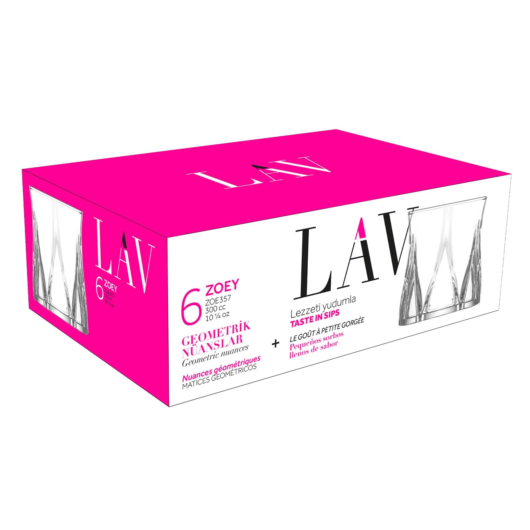 300ml Zoey Whisky Glass