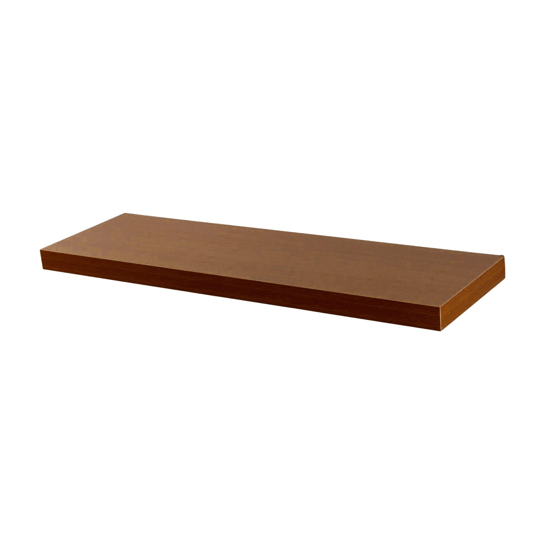 100cm Walnut Modern Floating Shelf