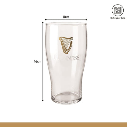 Guinness Tulip Pint Glass