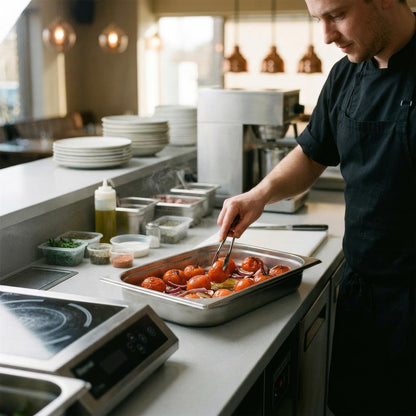 Stainless Steel Gastronorm Container - 1/2 65mm - 3.5L