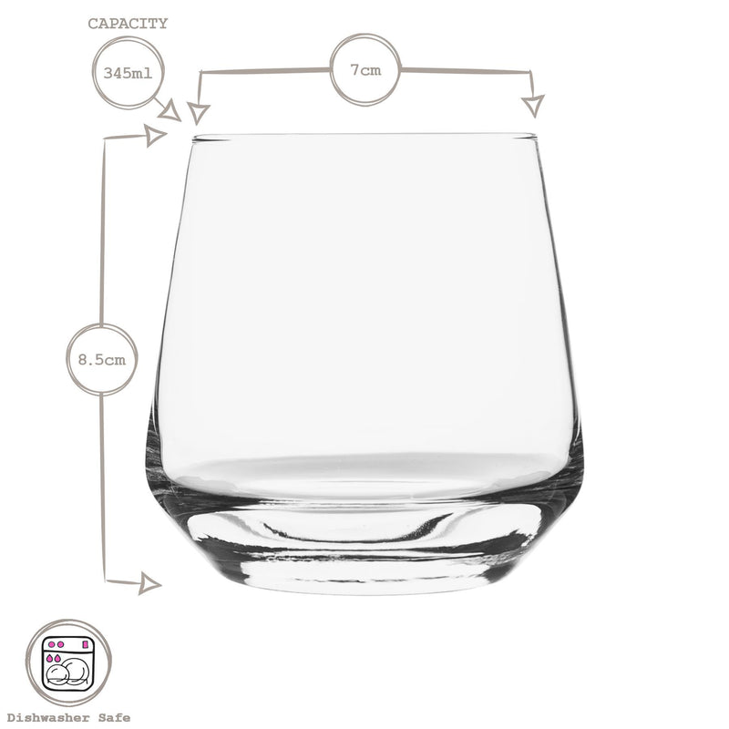 345ml Lal Whiskey Glass - By LAV