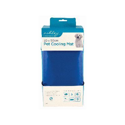 Pet Cooling Mat - 40cm x 50cm - Blue - By Ashley