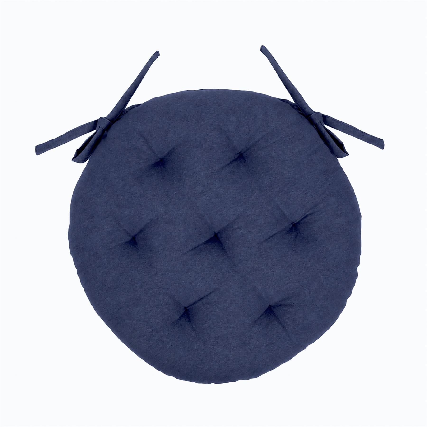 Round Seat Pad - 40 x 40cm - Navy