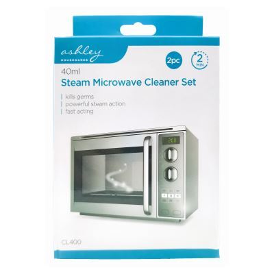 Steam Microwave Cleaner - 40ml - Pack of 2 - By Ashley