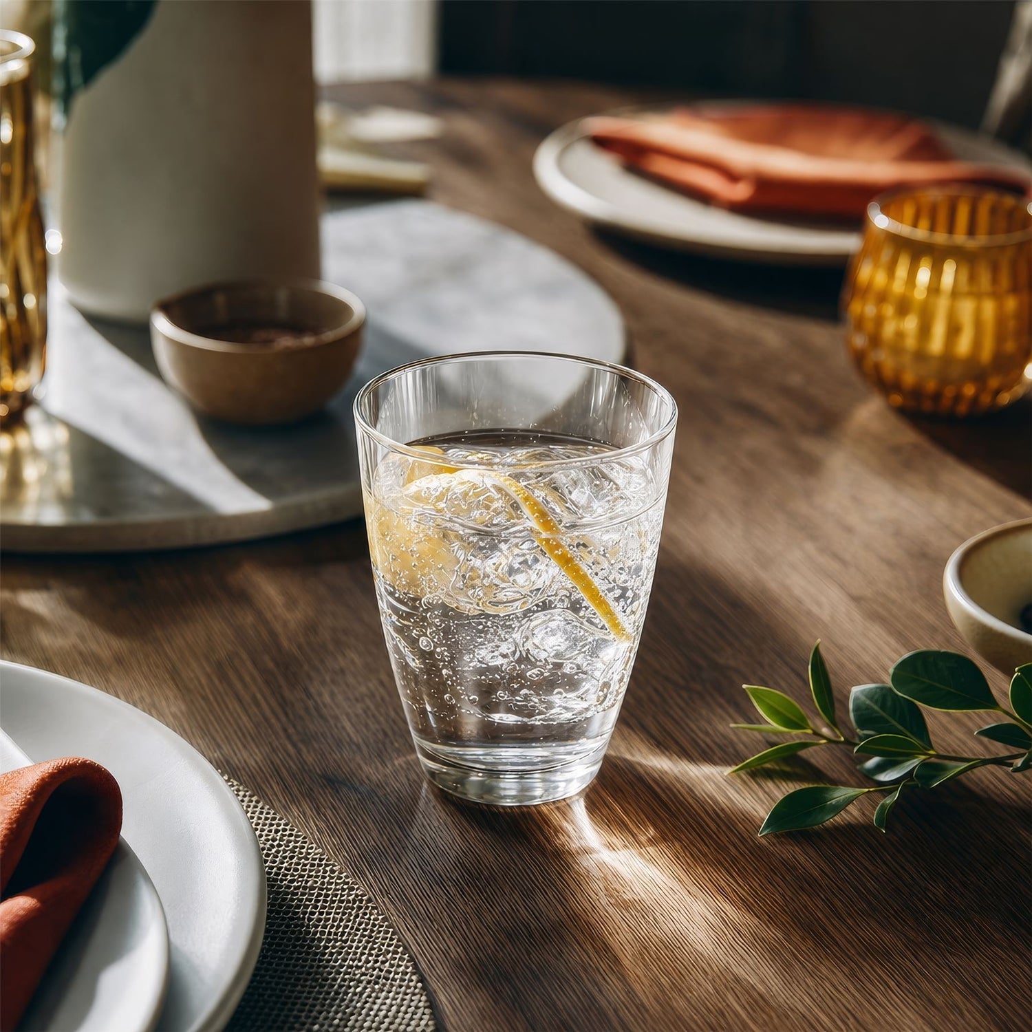 250ml Conical Glass Tumbler