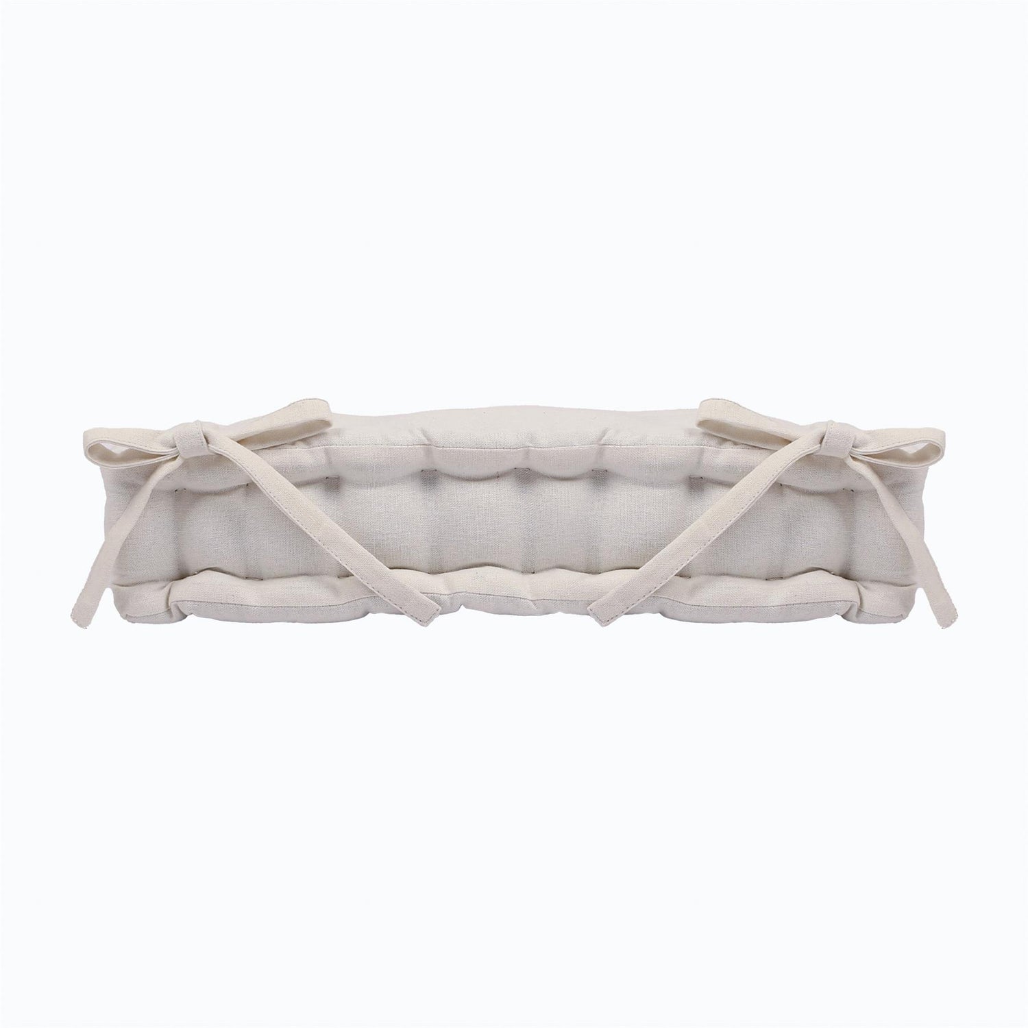 Deluxe Square Seat Pad - 40 x 40cm - Cream