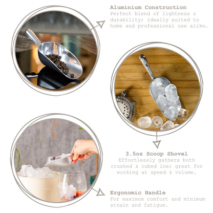 3.5oz Aluminium Ice Scoop