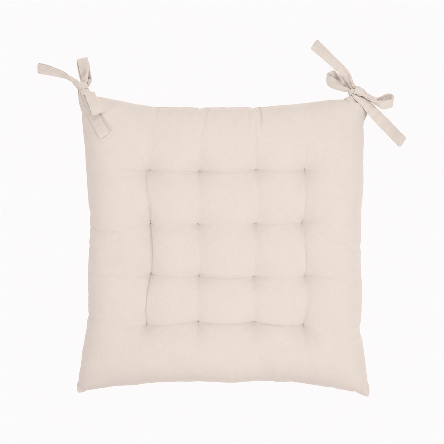 Square Seat Pad - 40 x 40cm - Natural