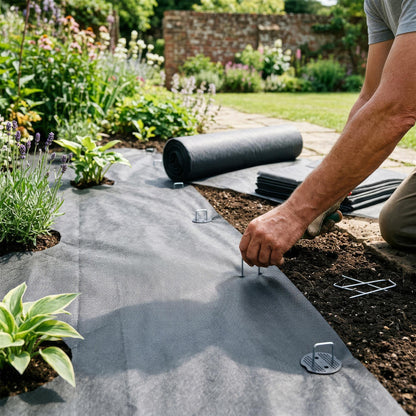 100gsm Weed Control Fabric - 1M x 10M (1 Roll)