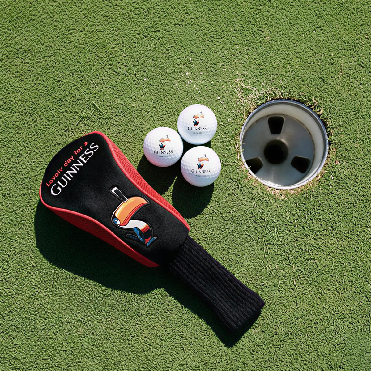 Guinness Toucan Golf Balls - White - Pack of 3