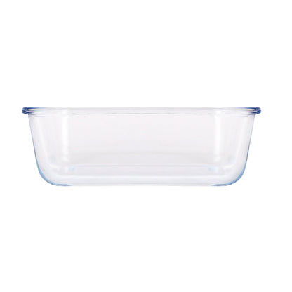 Rectangular Glass Cake Dish - 20cm x 15cm