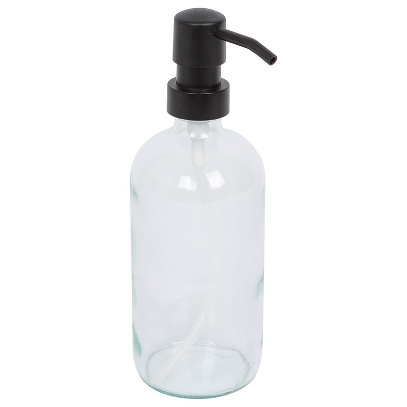 Glass Soap Dispenser - 500ml - By Harbour Housewares