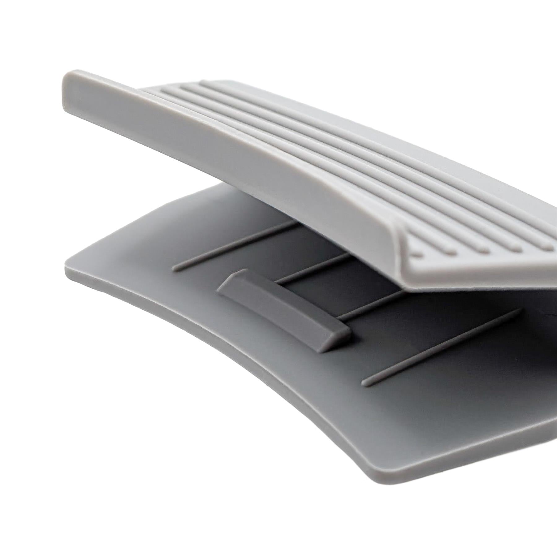 Silicone Pot Handle Covers - Grey - Pack of 2
