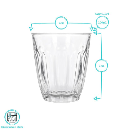 100ml Fluted Espresso Glass