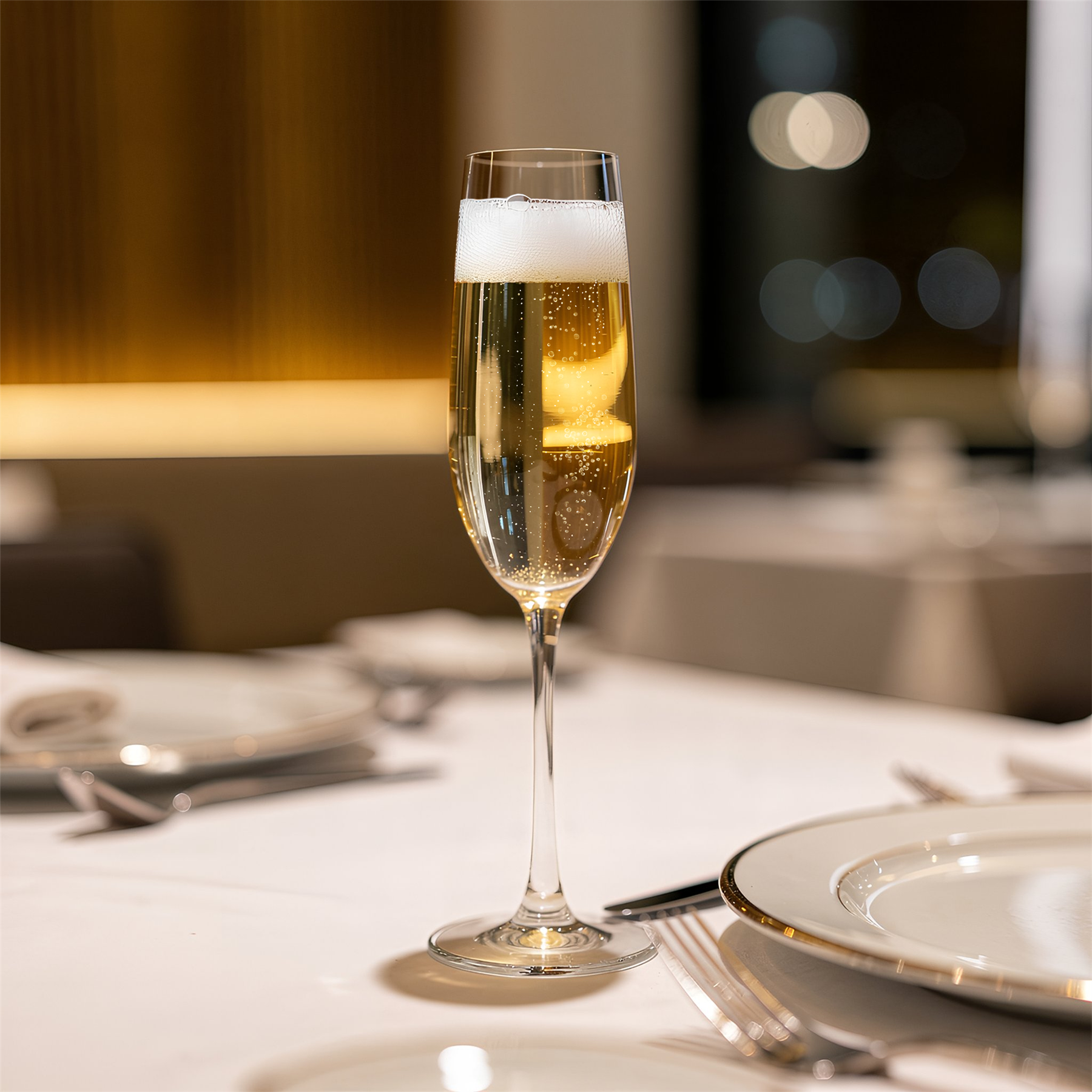 210ml Mayfair Crystal Champagne Flute