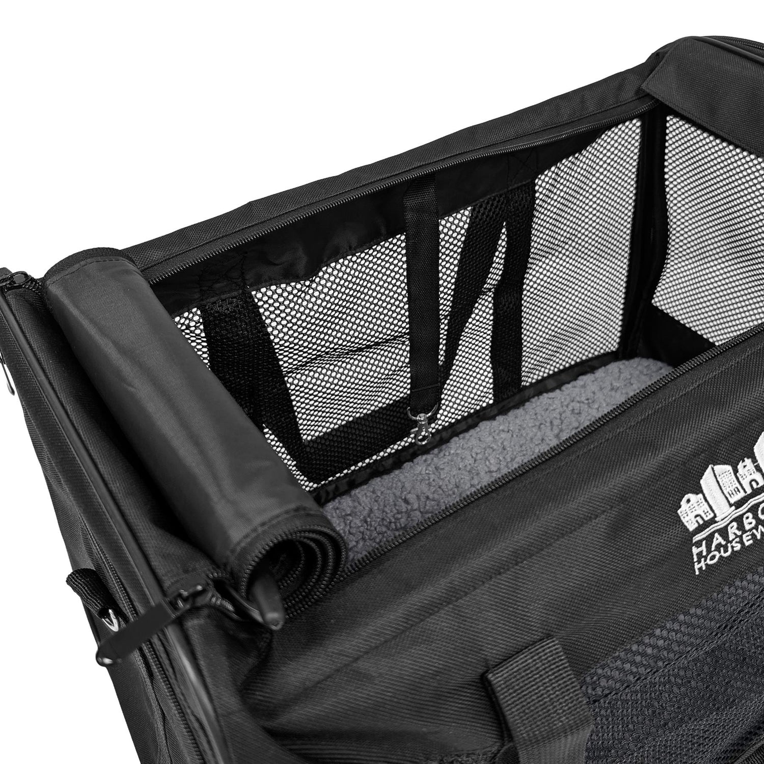 Foldable Cat Carrier - Small - Black