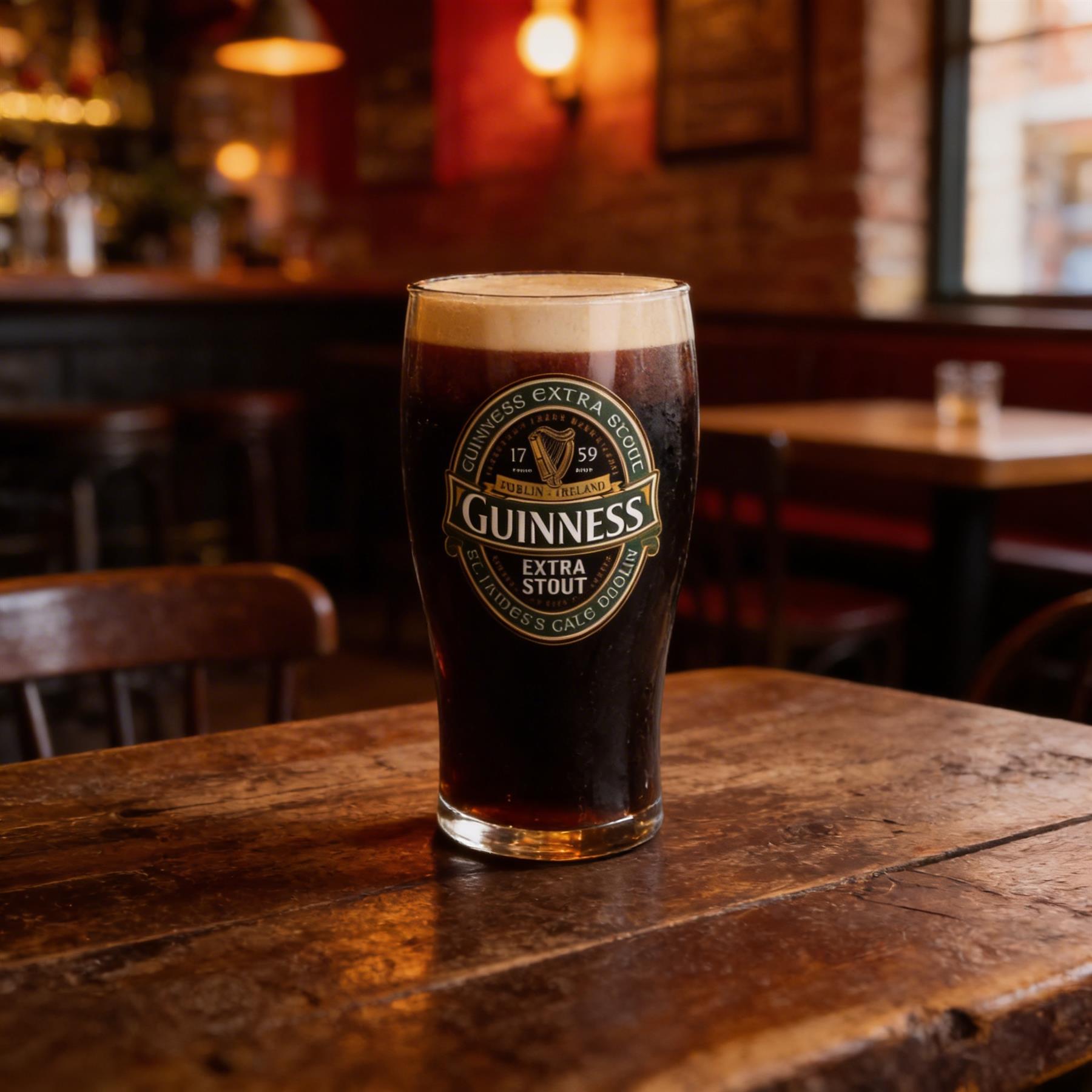 Guinness Ireland Pint Glass