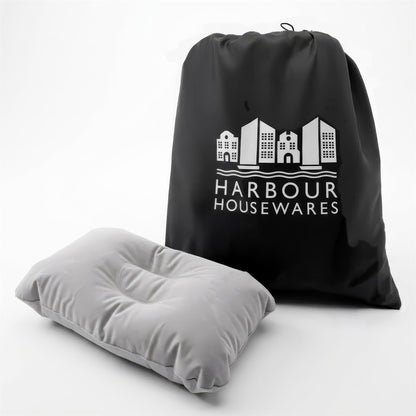 Single Airbed with Removable Electric Pump - Black/Grey