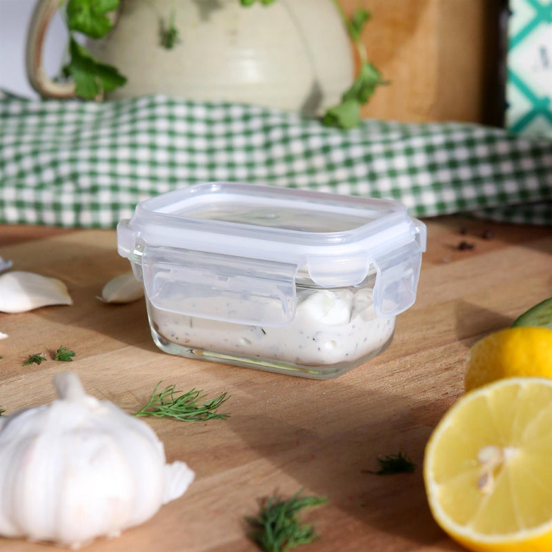 Glass Food Storage Container with Lid