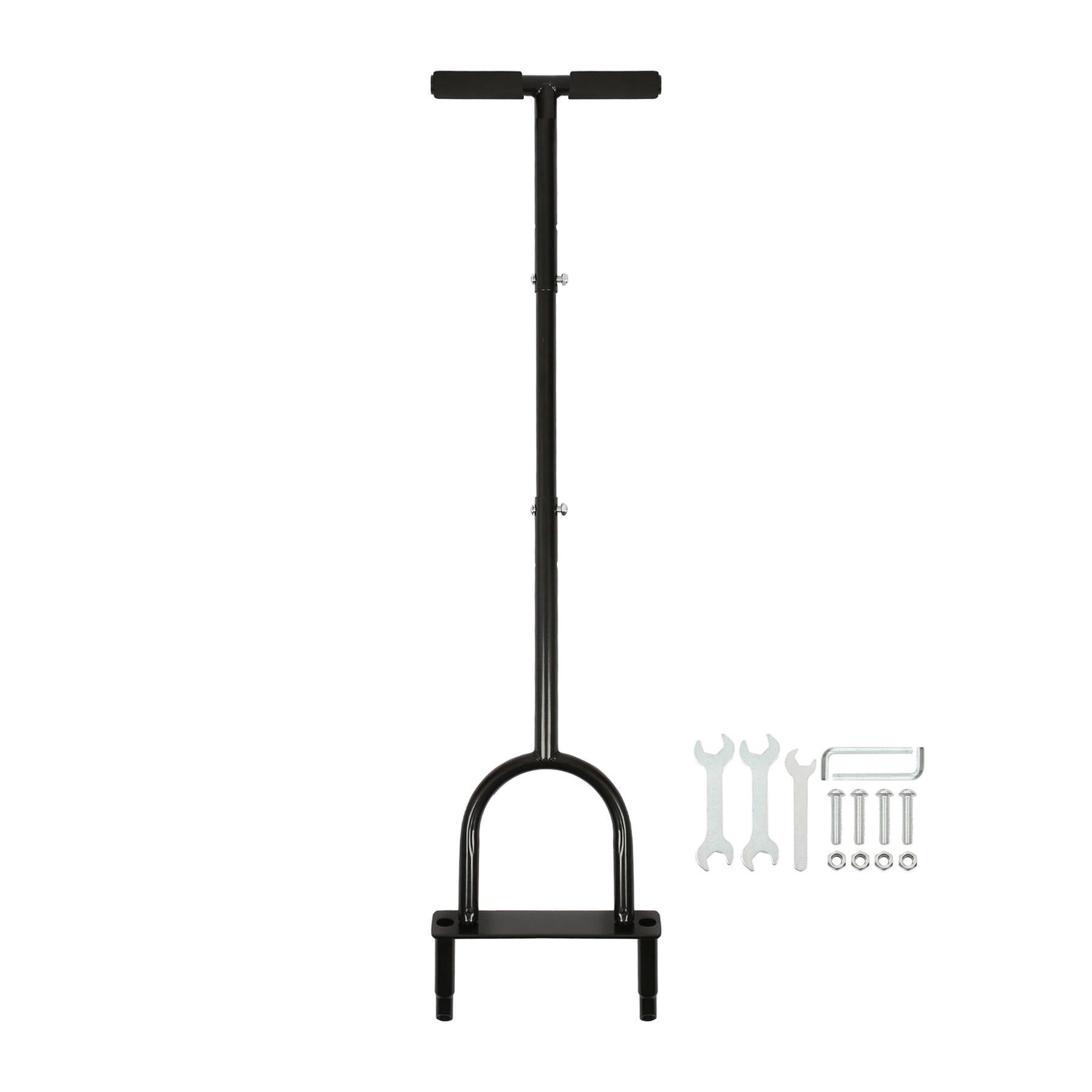 Hollow Tine Lawn Corer - 24.5cm x 1M - Black
