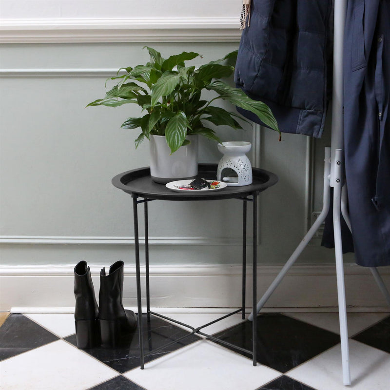 Round Steel Tray Table - By Harbour Housewares