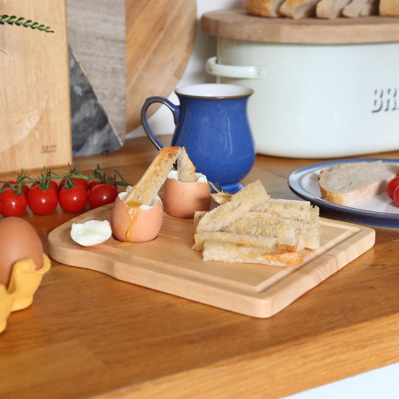 Wooden Breakfast Board - 20cm x 24cm - By Argon Tableware