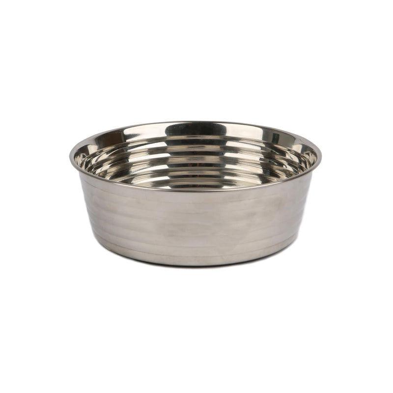 800ml Stainless Steel Dog Bowl - Silver - By Pets Collection