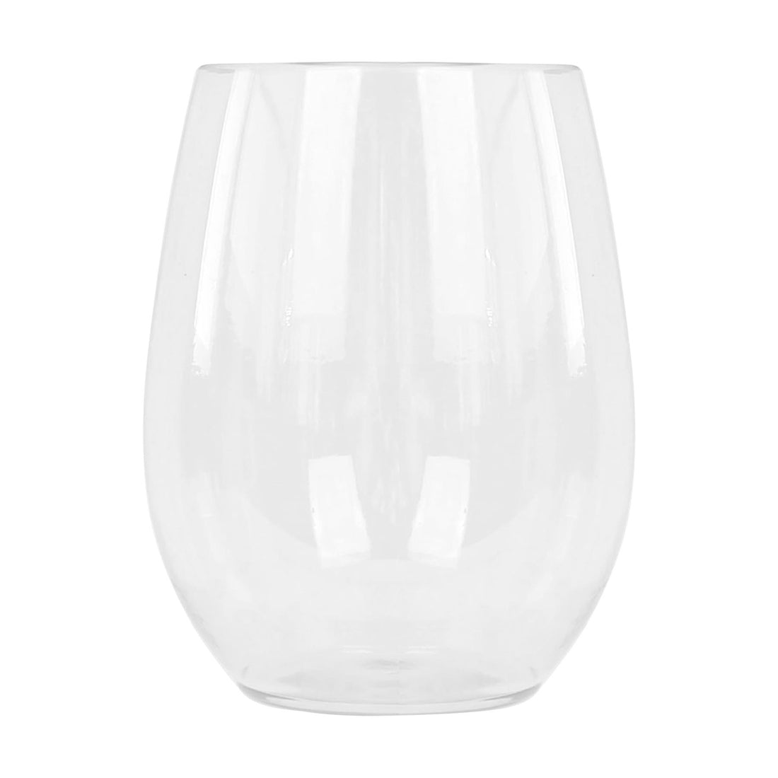 300ml Reusable Plastic Stemless Wine Glass - By Argon Tableware