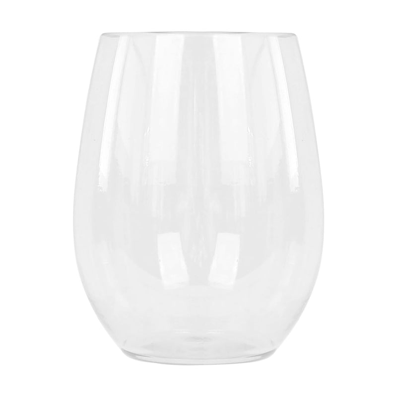 300ml Reusable Plastic Stemless Wine Glass - By Argon Tableware