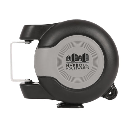 2 x 15M Retractable Dual Cord Washing Line - Black