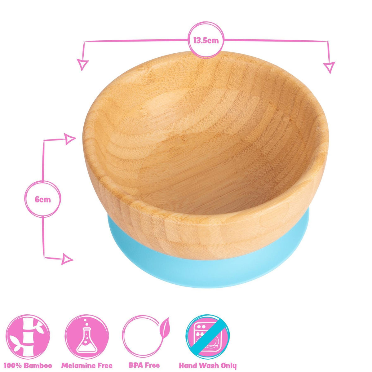 Bamboo Baby Suction Bowl
