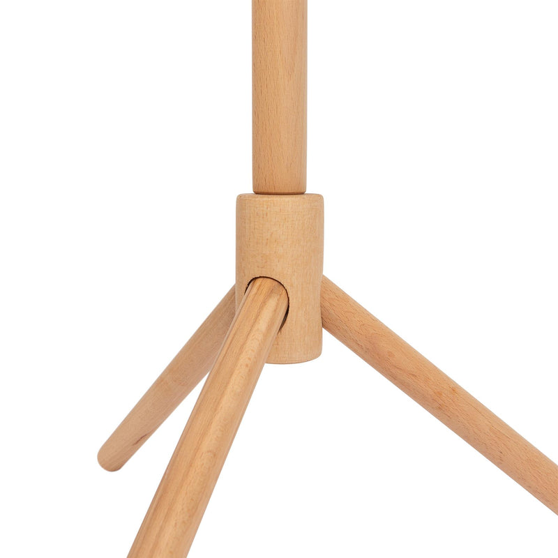 Free-Standing Wooden Coat Rack