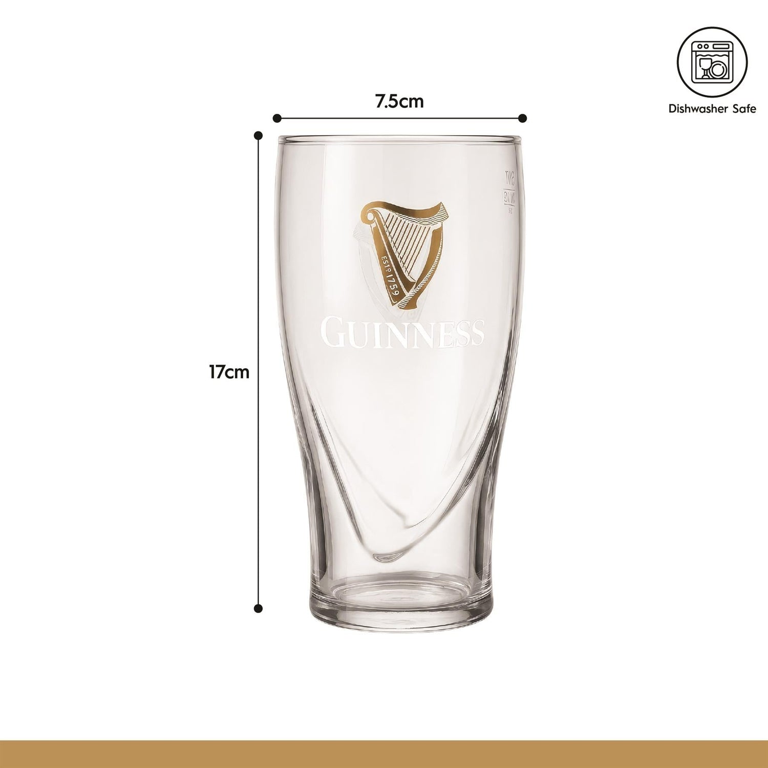 Guinness 8pc Home Bar Set