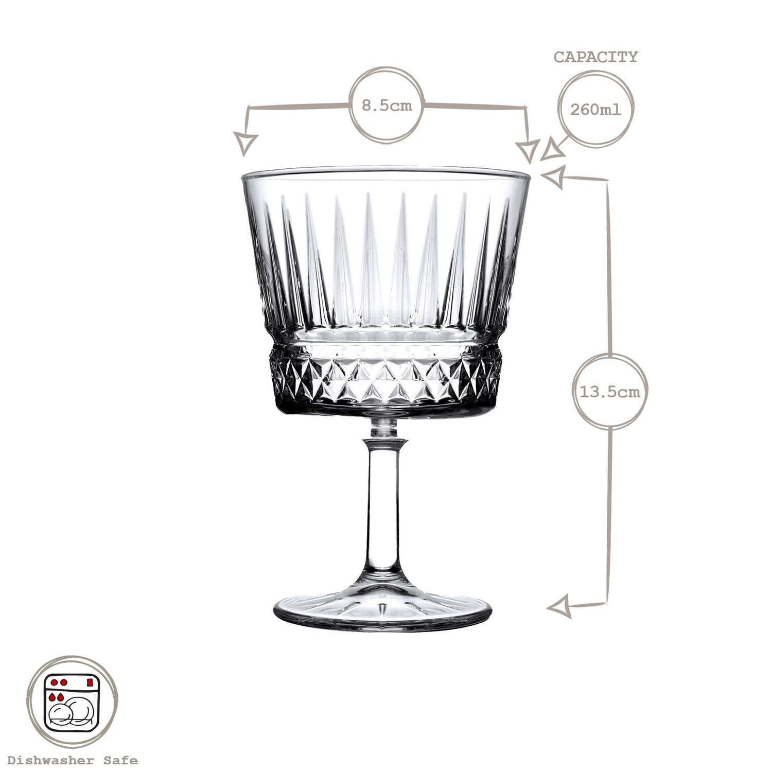 260ml Elysia Cocktail Glass