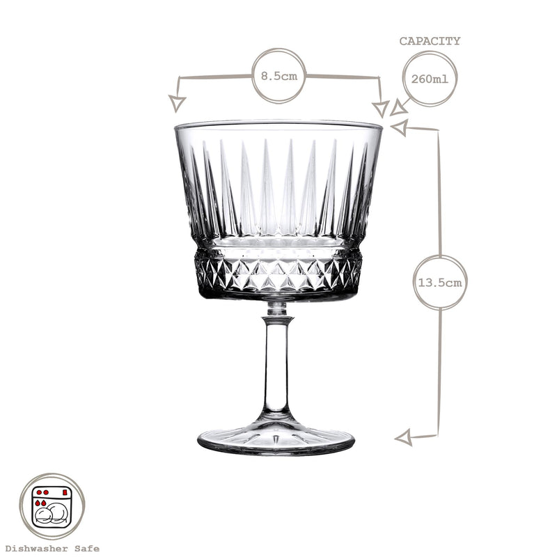 260ml Elysia Cocktail Glass - By Pasabahce