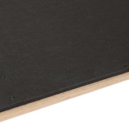 Wooden Acoustic Wall Panel - 120 x 60cm - Walnut/Black