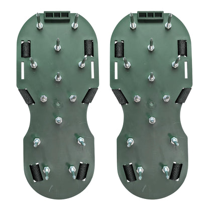 Lawn Aerator Shoes with Hook &amp; Loop Straps