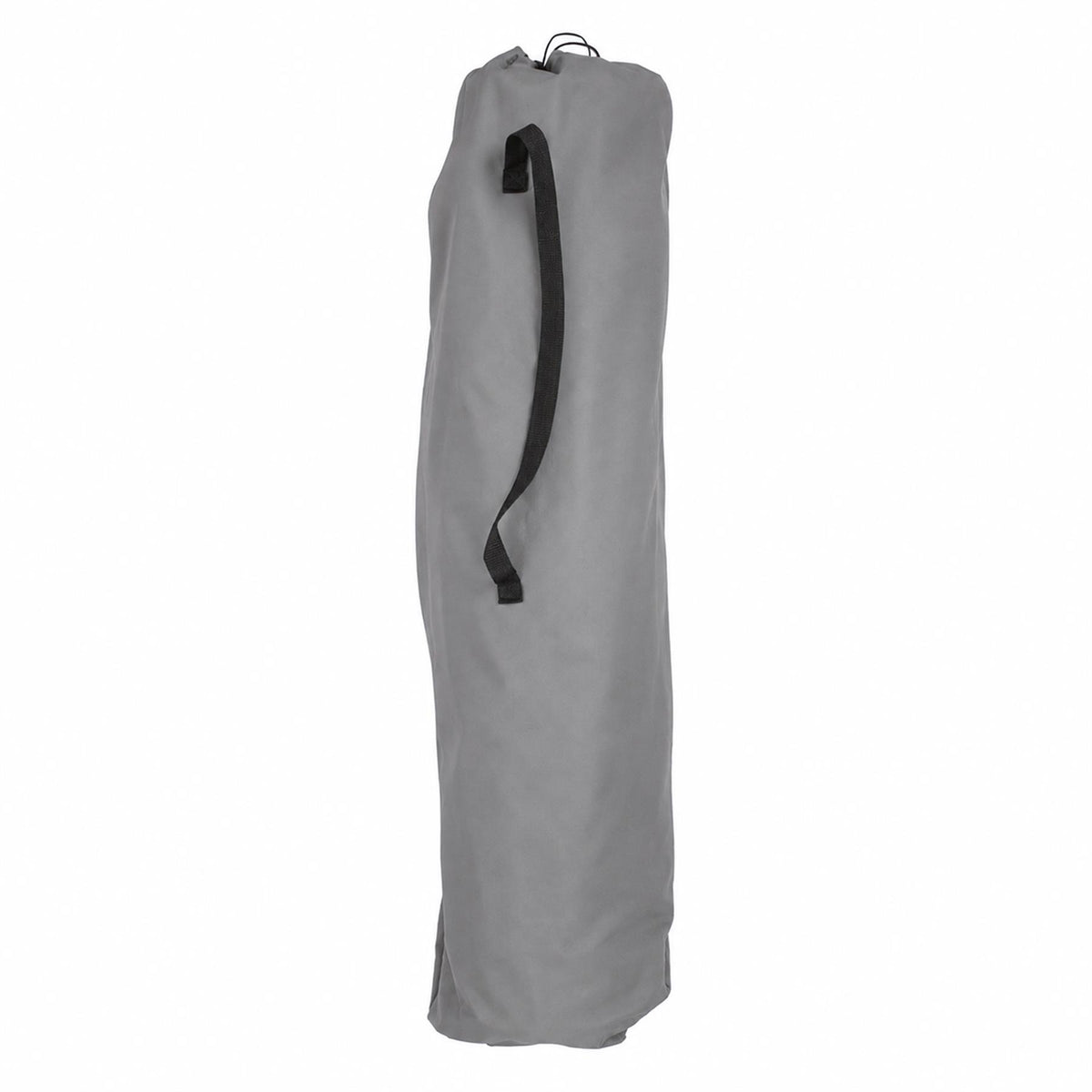 Padded Folding Camping Chairs Set - Black/Grey - Pack of 2