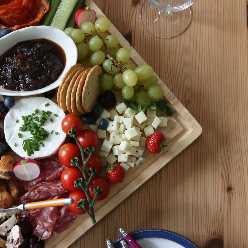 Wooden Butchers Block Chopping Board - 60cm x 40cm - By Argon Tableware