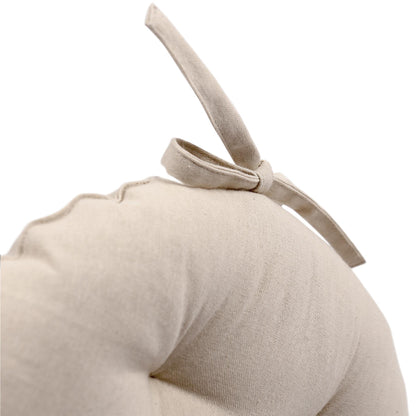 Round Seat Pad - 40 x 40cm - Natural