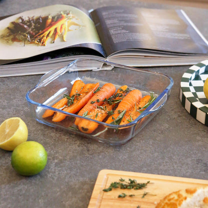 Square Glass Oven Dish - 24cm x 21cm