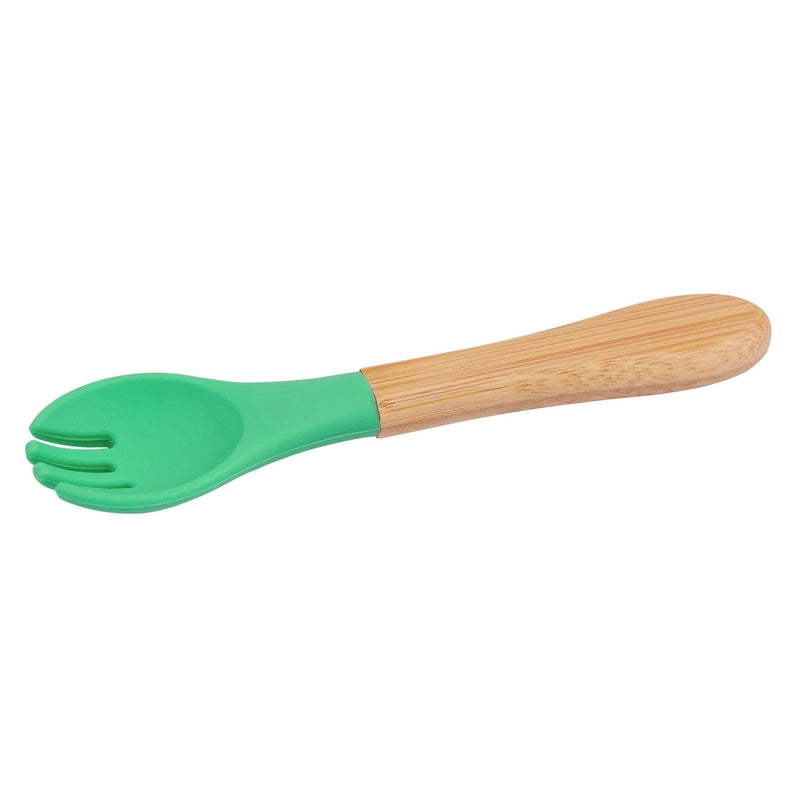 Bamboo Baby Weaning Fork with Silicone Tip - By Tiny Dining