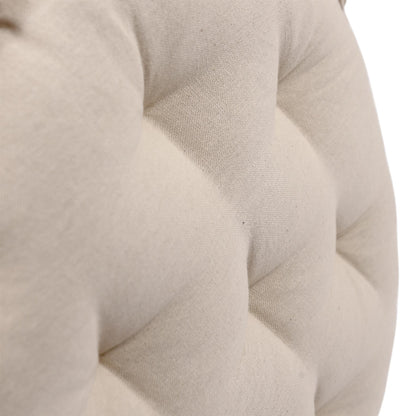 Round Seat Pad - 40 x 40cm - Natural