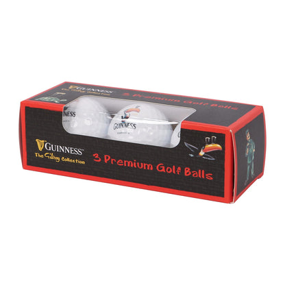 Guinness Toucan Golf Balls - White - Pack of 3