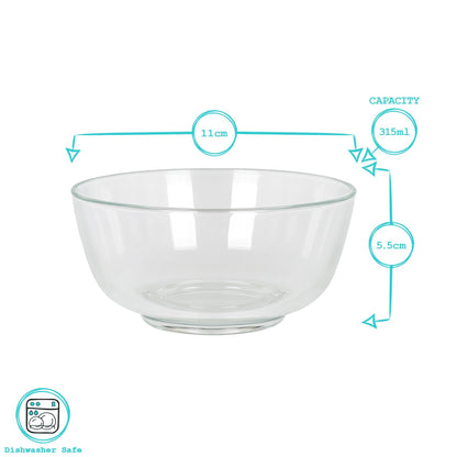 Glass Snack Bowl - 11cm