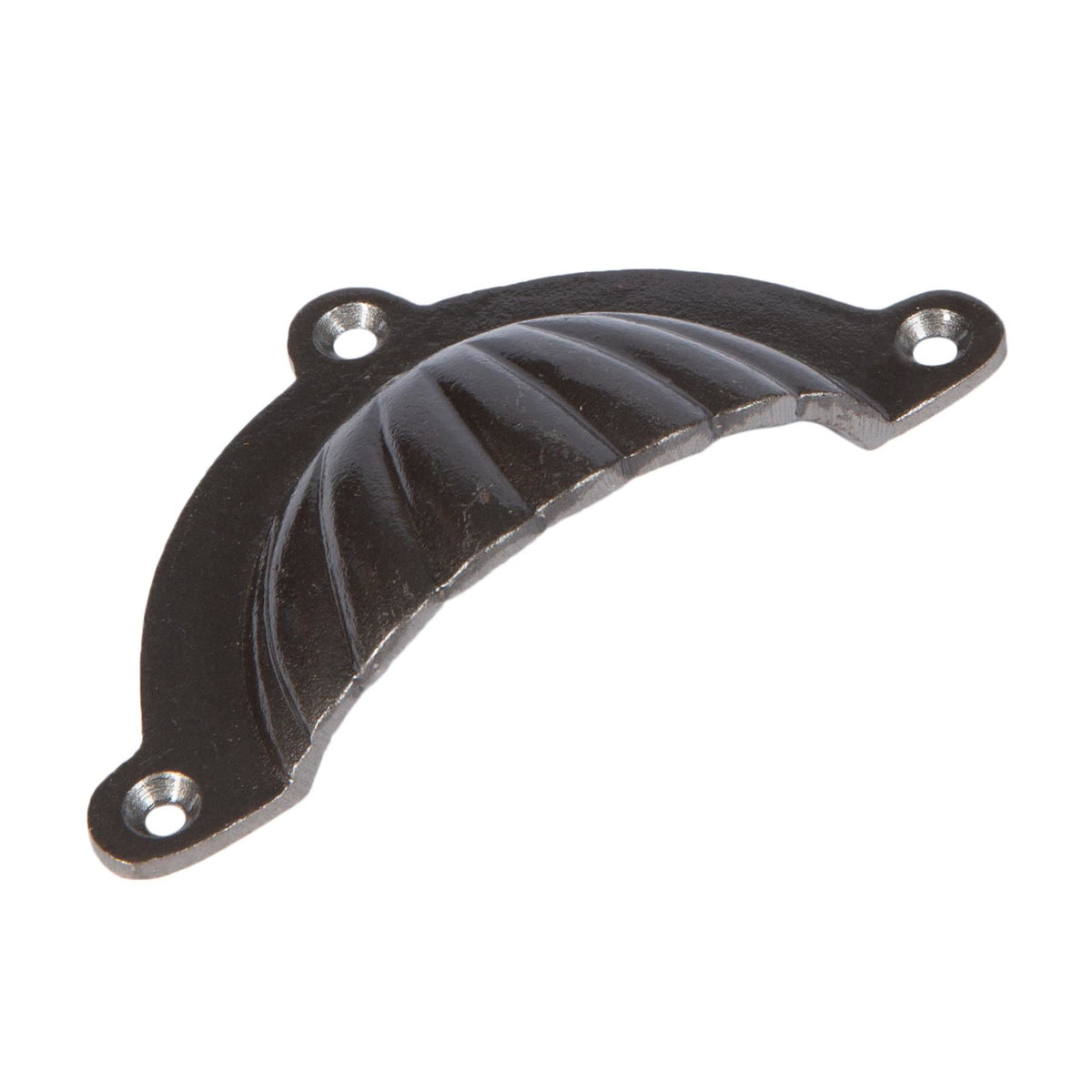 Fluted Drawer Pull - W95 x H50mm - Raw